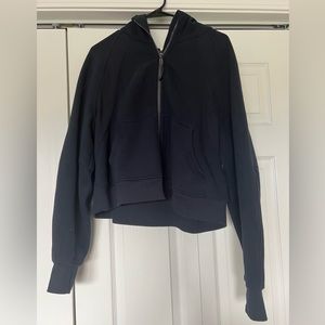 Lululemon Cropped Full Zip Scuba